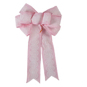 Christmas Tree Decoration Accessories Ribbon Bow Pendant