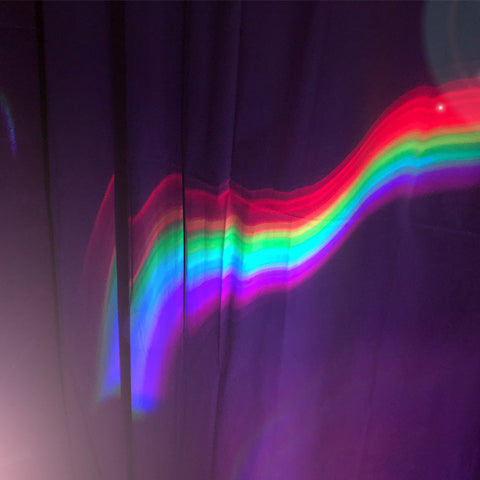 LED Colorful Sky Rainbow Night Light Romantic Projection Lamp