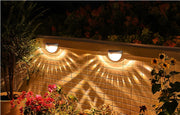 Led Solar Outdoor Garden Decoration For Shadow Wall Light