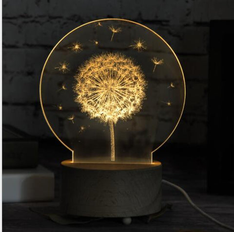 Jellyfish LED Lamps Children Touch Bedroom Light Decoration