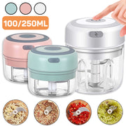 Mini Electric USB Charging Vegetable Chopper Masher Machine