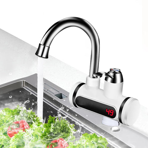 Kitchen Electric Water Tap for Cold Water Heater Temperature Faucet