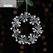 Christmas Tree Decorations Accessories Transparent Acrylic