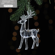 Christmas Tree Decorations Accessories Transparent Acrylic