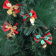 Mini Bow Christmas Tree Decoration Accessories