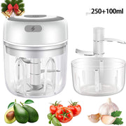 Mini Electric USB Charging Vegetable Chopper Masher Machine