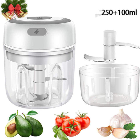 Mini Electric USB Charging Vegetable Chopper Masher Machine