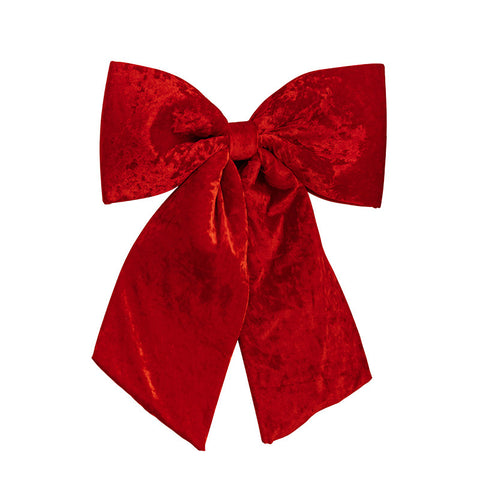 Christmas Decorations 60cm Red Lint Bowknot Christmas Accessories