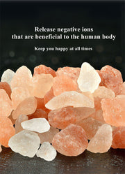 Home Air Humidifier Crystal Salt Stone LED Lamp