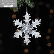 Christmas Tree Decorations Accessories Transparent Acrylic