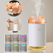 Home Air Humidifier Crystal Salt Stone LED Lamp