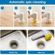 USB Electric Spin Cleaning Brush
