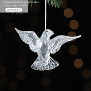 Christmas Tree Decorations Accessories Transparent Acrylic